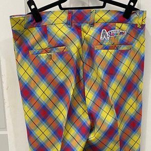 Men's Royal & Awesome Golf Pants